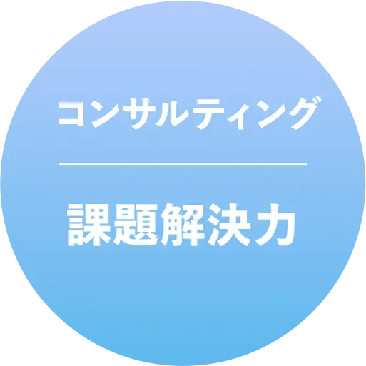 コンサルティング - 課題解決力